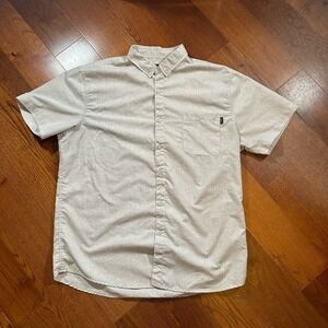Molokai Surf Co. Men’s Size XL - Button down polo - Beige